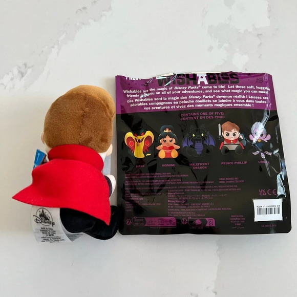 Disney Parks Wishables Plush Good Vs Evil D23 - Prince Phillip - Picture 3 of 4